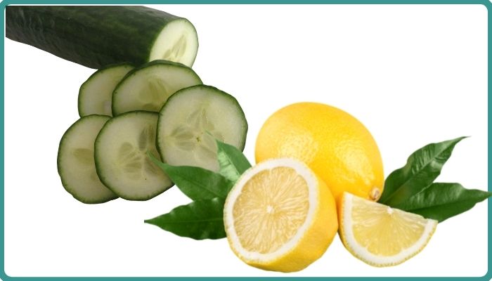Cucumber Lemon and Parsley Water
