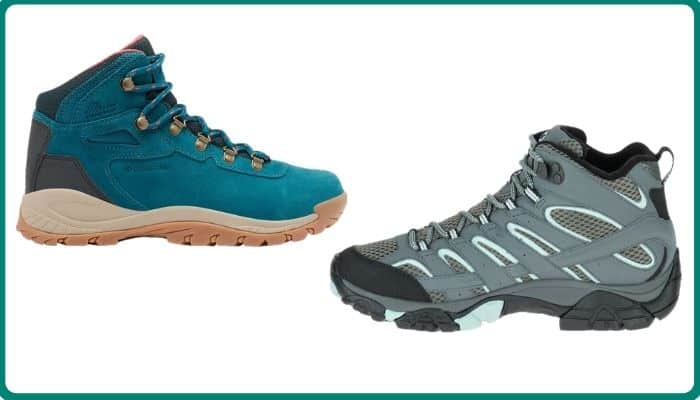 Columbia vs Merrell Hiking Shoes
